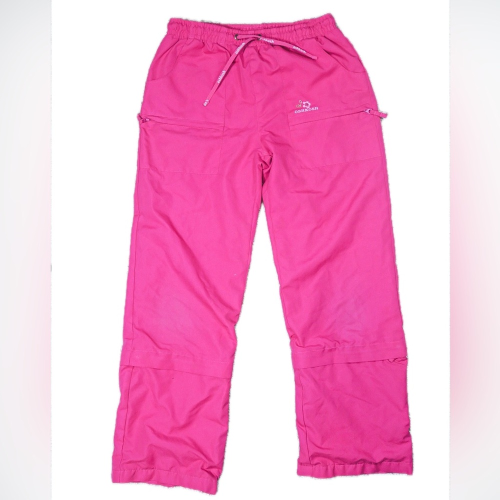 VINTAGE/Y2K Oshkosh Convertible Zip Pants To Capri Girls Size 7